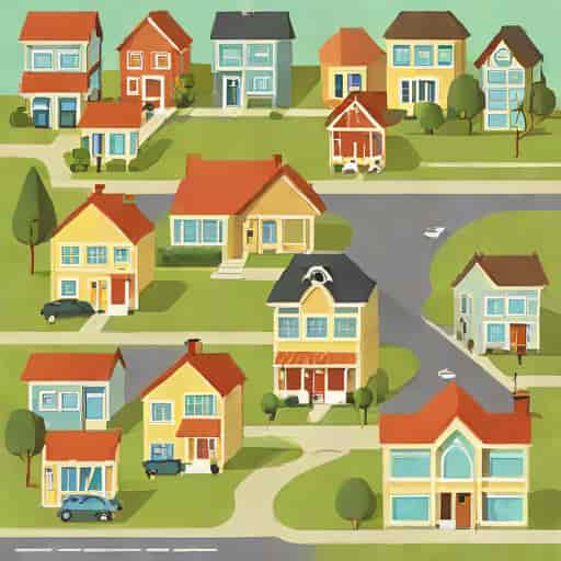 An Affluent Neighborhood