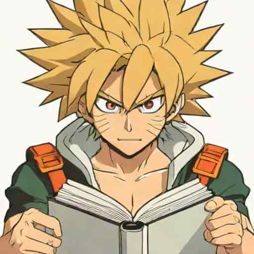 Bakugou X Anxious Reader