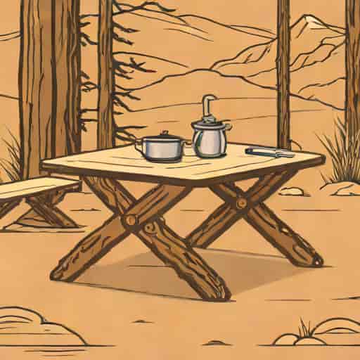 Big Agnes Woodchuck Camp Table