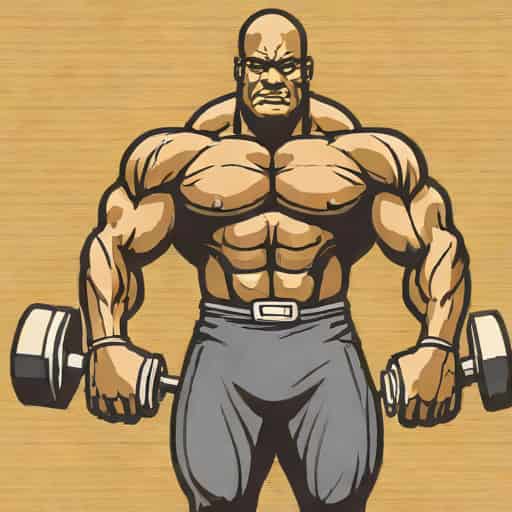 Bodybuilder Ronnie Coleman