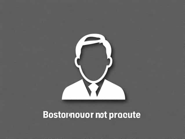 Boston Mayor Not Prosecute