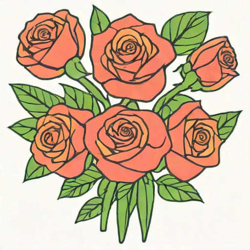 Bouquet De Rose Pair Ou Impair