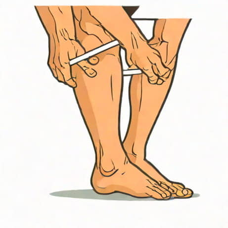 Calf Muscle Stuck Flexed
