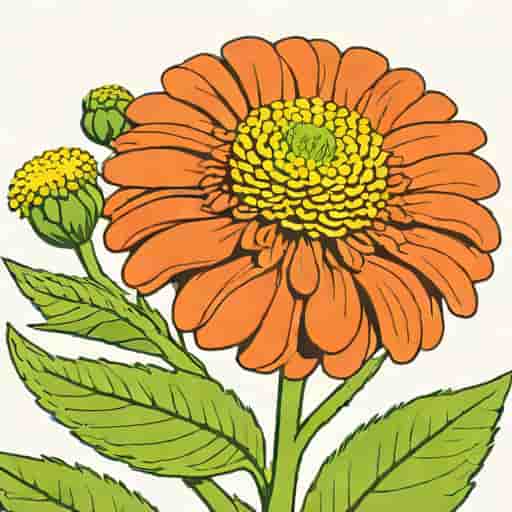 California Giant Zinnia