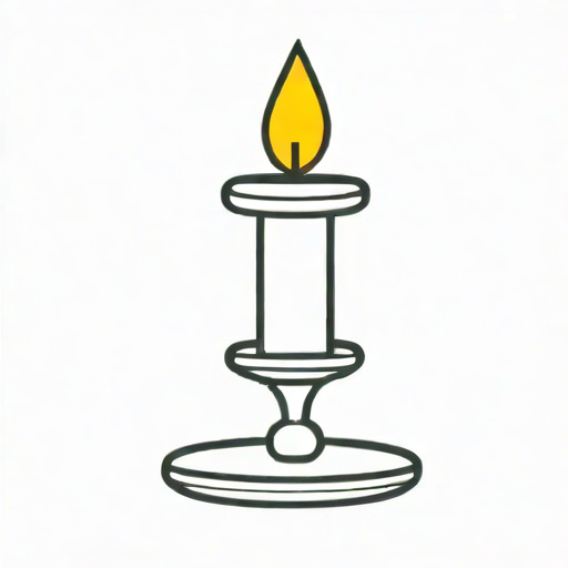 Candle Holder For Candle Stick
