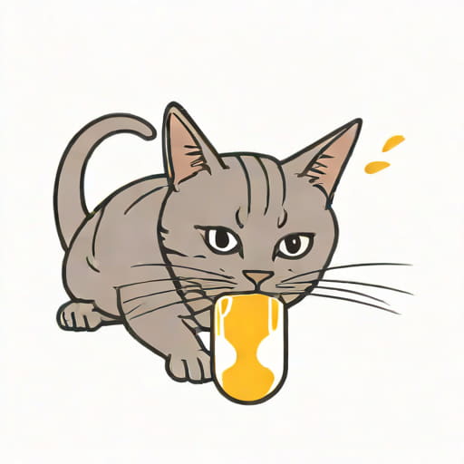 Cat Projectile Vomiting Liquid