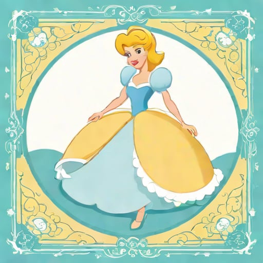 Cinderella Stouthearted Playmat