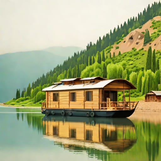 Deluxe Houseboat In Kashmir Photos