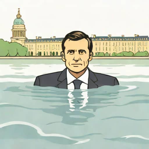 Did Macron Swim In The Seine