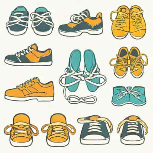 Different Shoelace Knots