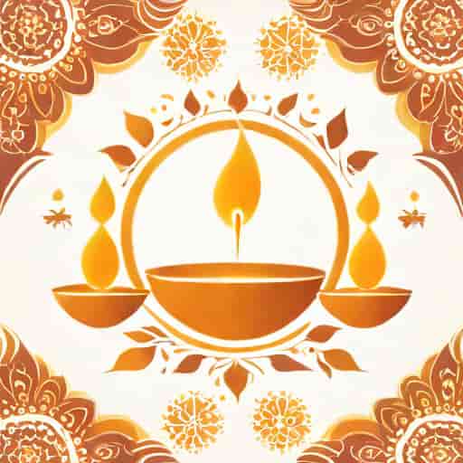 Diwali Greeting Card Handmade