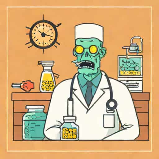 Doctor Dreadful Zombie Lab Instructions