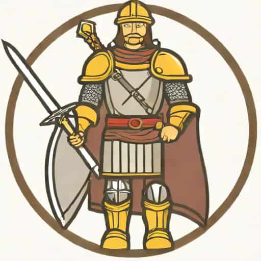 Dwight In Shining Armor Baldric