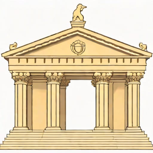 East Pediment Temple Of Zeus