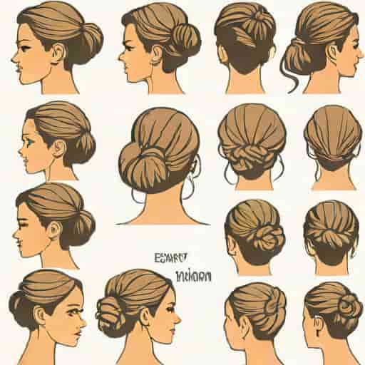 Easy Chignon Hairstyles