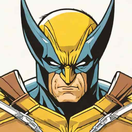 Easy Wolverine Drawing