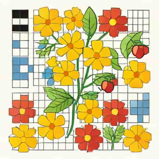Edible Flower With Peppery Flavor Crossword