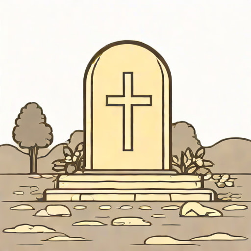 Empty Grave Of Comrade Bishop