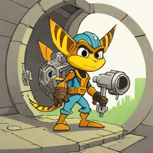 Escape The Sewers Ratchet And Clank