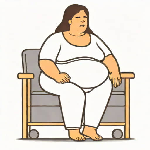 Extremely Obese Woman