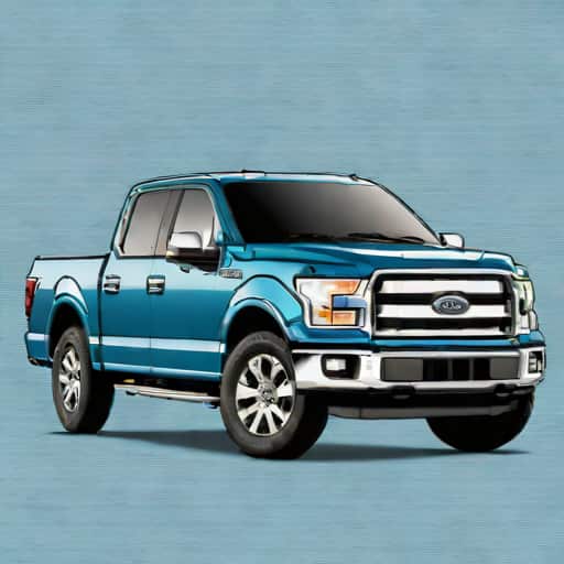 Ford F150 Antimatter Blue Metallic