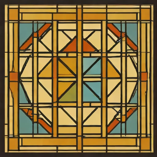 Frank Lloyd Wright Stained Glass