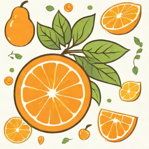 Fruit With Orange Aromatic Pulp