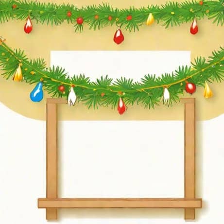 Garland Hanger For Mantle
