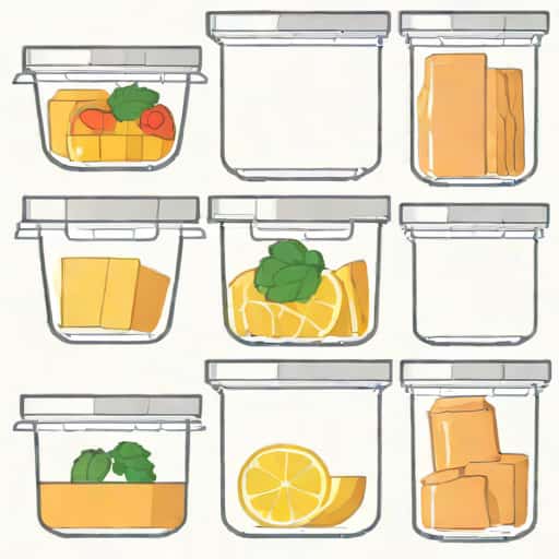 Glass Sectioned Tupperware