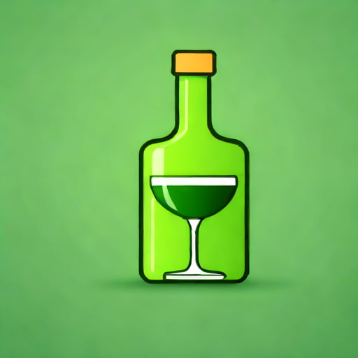 Green Hallucinogenic Liquor