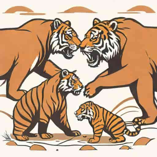 Grizzly Bear Vs Siberian Tiger