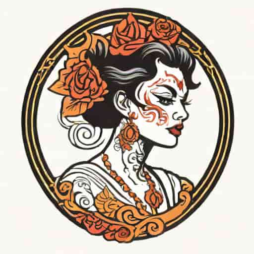 Hell Courtesan Tattoo