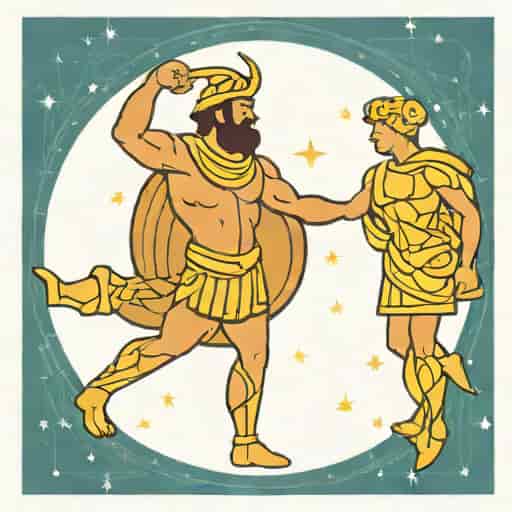 Hercules And Bootes Constellation