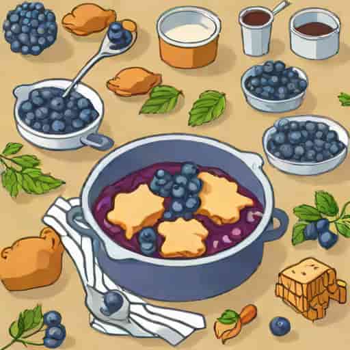 How To Make Blueberry Cobbler
