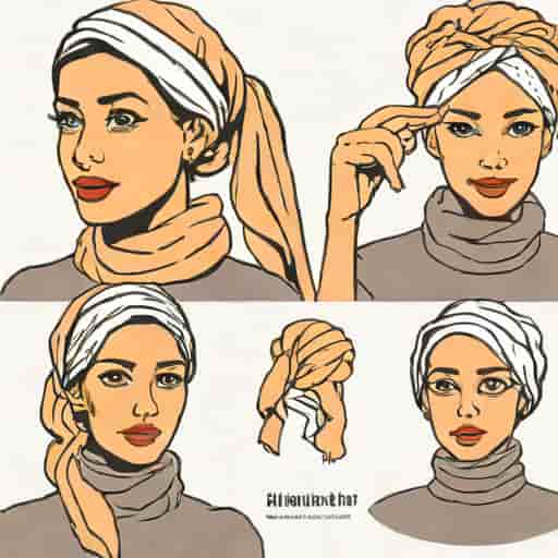 How To Tie A Head Scarf Fashionably
