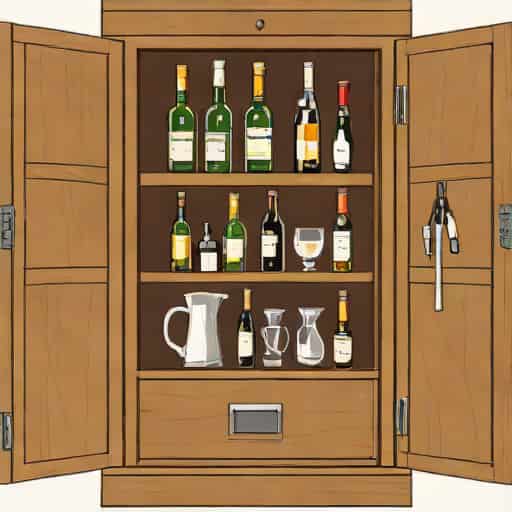 Howard Miller Boilermaker Bar Cabinet