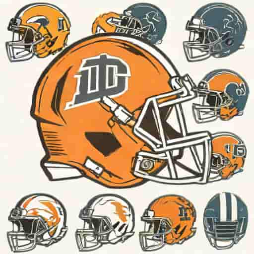 Illinois Throwback Helmets