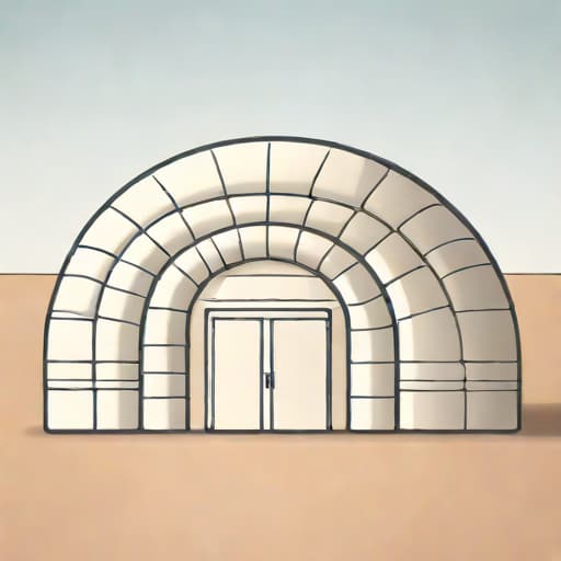 Inflatable Quonset Hut