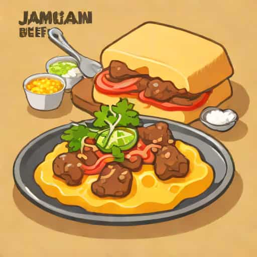 Jamaican Cheesy Beef Pinatubo Calories