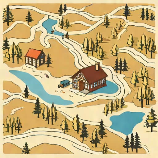 Jay Peak Timberline Cottage Map
