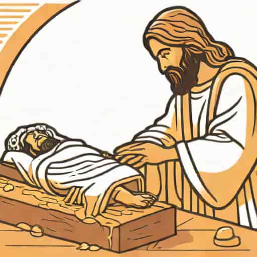 Jesus Touched The Leper Bible Verse