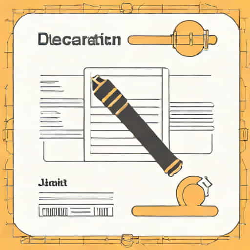 Joint Declaration Form
