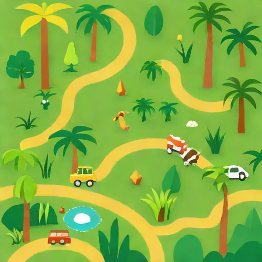 Jungle Rush Dreamworld Layout