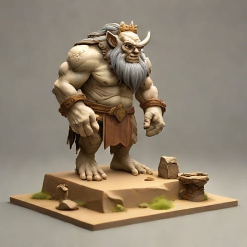 King Troll New Diorama