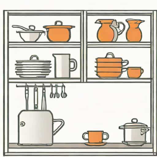 Kitchen Shelving Unit