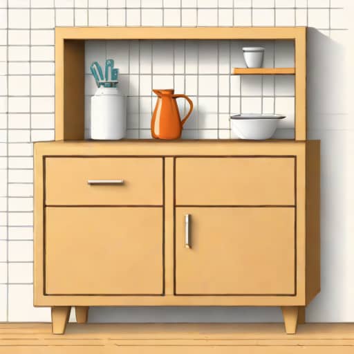 Kitchen Sideboard Crossword Clue
