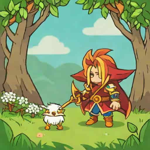 Legend Of Mana Topple Cotton