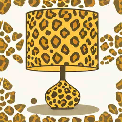 Leopard Print Lampshade
