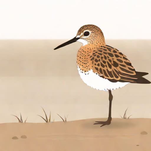 Long Billed Sandpiper