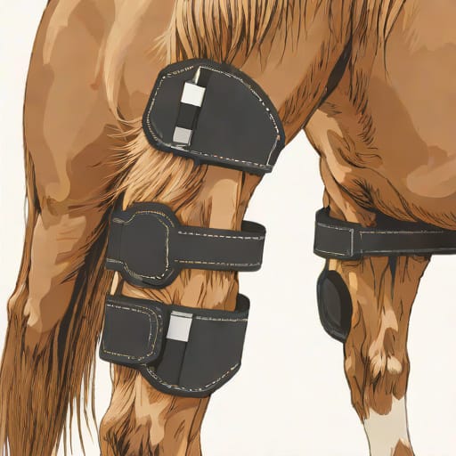 Magnetic Fetlock Wraps For Horses